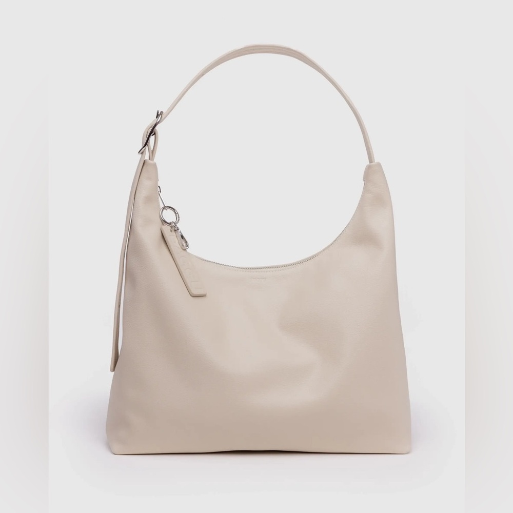 Baggu Stone Leather Shoulder Bag